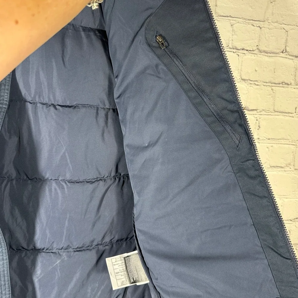 Lululemon Wunder Puff Down Vest Mens XL Navy Blue Puffer Full Zip‎ Goose Down